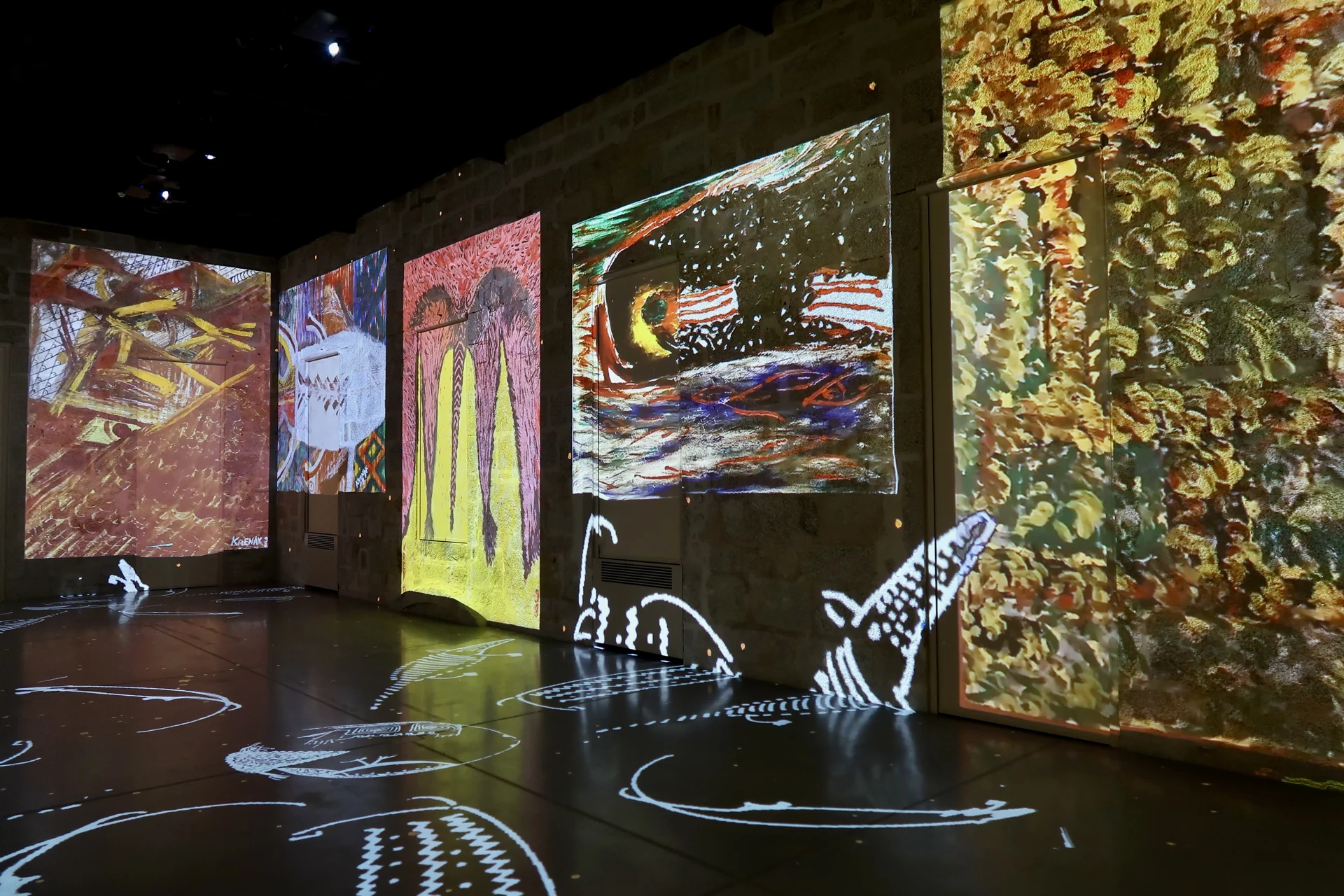 Ailton Krenak: installation